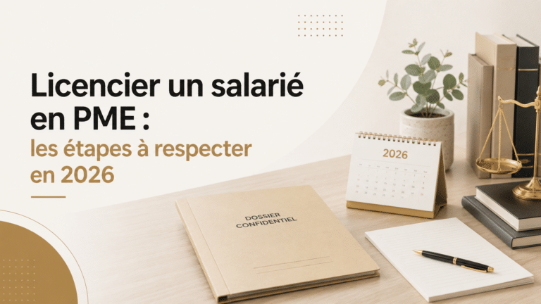 Dirigeant de PME en entretien avec un salarié dans un bureau professionnel